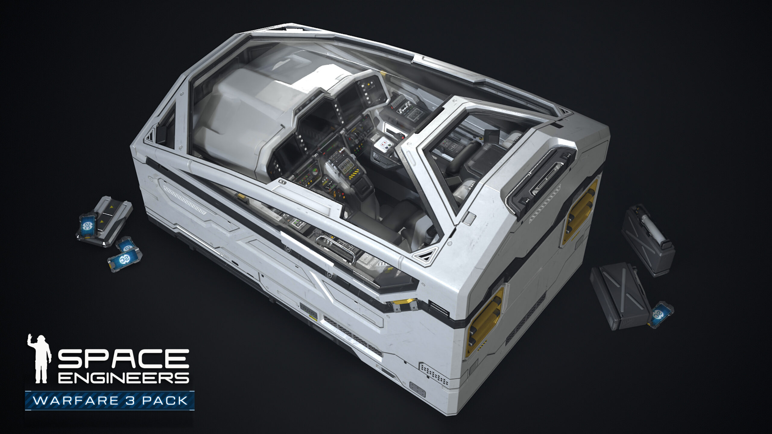 Space Engineers Warfare 3 Adds Jump Detection to Reveal Incoming Enemy Grids